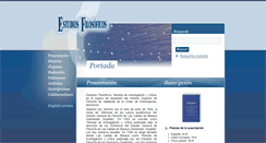 Desktop Screenshot of estudiosfilosoficos.dominicos.org