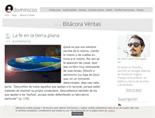 Tablet Screenshot of bitacoraveritas.dominicos.org