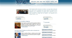 Desktop Screenshot of justiciaypaz.dominicos.org